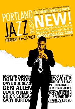 Portland Jazz Festival Poster